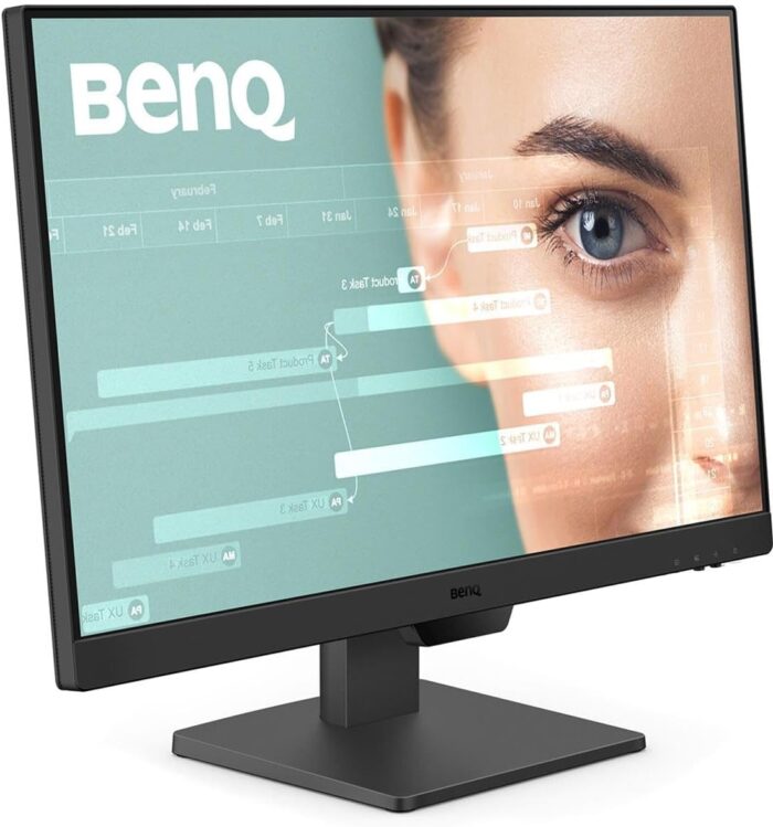 BenQ GW2490 100Hz Gaming Computer Monitor 24" FHD 1920x1080p | IPS | Eye-Care Tech | Low Blue Light | Anti-Glare | Adaptive Brightness | Built-in Speakers | DisplayPort | HDMI x 2 - Image 4