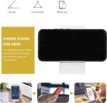 Generic Phone Stand 10Pcs Portable: Acrylic Cell Phone Stand - Transparent Office Desk Accessories for Smartphone - Image 2