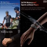 TCH Smart Watch Z40+ Tech Sense for Men Women Bluetooth Calls/SMS, Fitness watches Activity Tracker with Heart Rate, Blood Oxygen, KCAL, IP68 Waterproof, smartwatches For Android+iOS - Image 5