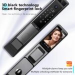 Smart Lock with HD Camera,UAE Version, 3D Facial Recognition,WiFi Video Intercom, Tuya APP Control for Apartment Home Office (S1) - Image 4
