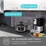 Kasa Smart Plug HS103P4, Smart Home Wi-Fi Outlet Works with Alexa, Echo, Google Home & IFTTT, No Hub Required, Remote Control, 15 Amp, UL Certified, 4-Pack, White - Image 7