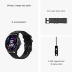 PEJE Smart Watch - Smart Watches For Men,1.43" AMOLED, Muslim Prayer Alerts, 120+ Sports Modes, SpO2/HR/Sleep Tracker, IP68 Waterproof Smartwatch, iOS/Android - Perfect for Men. (Black) - Image 2