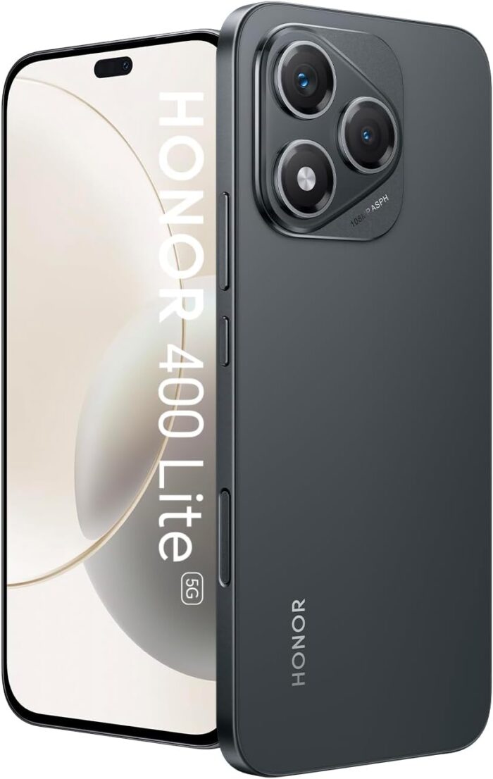 Honor 400 Lite DUAL-SIM 256GB ROM + 8GB RAM (GSM only | No CDMA) Factory Unlocked 5G SmartPhone (Velvet Black) - International Version - Image 2