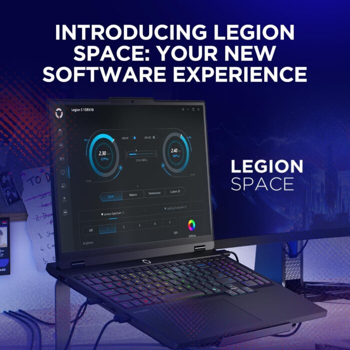 Lenovo Legion 5 15IRX10 AI Gaming Laptop, 15.3" WUXGA 165Hz, Intel Core i7-13650HX, 24GB RAM, 1TB SSD, RTX 5060 8GB GDDR7, BACKLIT EN-ARB KB, Win11, Eclipse Black [83LY0032AX] + 2Y Premium Care - Image 9