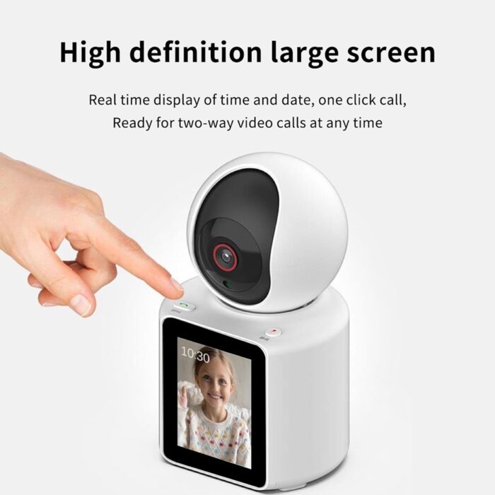 LASTCOW Two Way Pet Camera with 2.8 inch HD Screen, 1080P Video Calling Camera for Indoor Home Security, Indoor Home Nanny/Dog/Baby Security Device with Phone App - Image 3