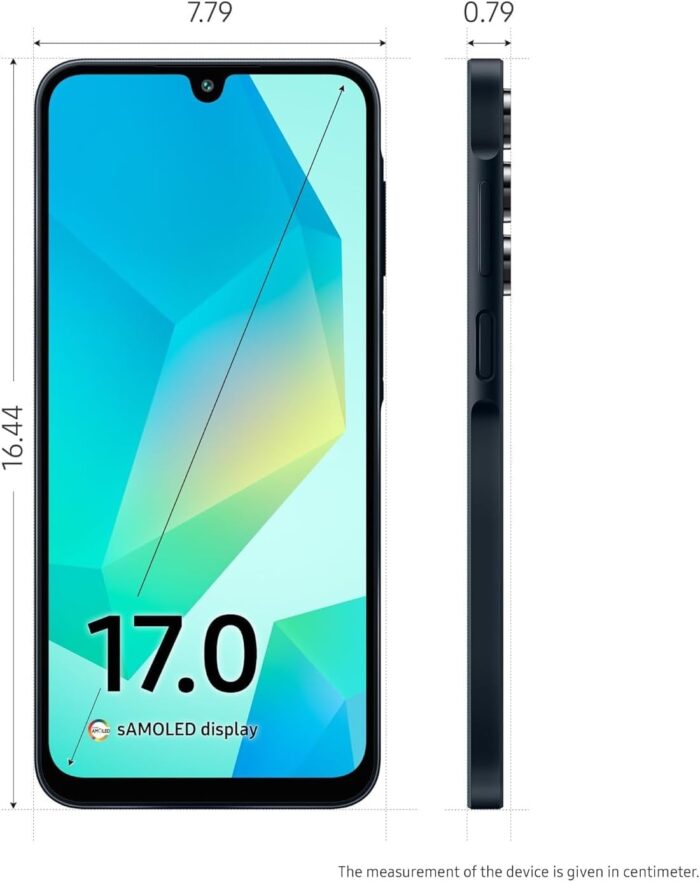 Samsung Galaxy A16 5G (Blue Black, 4GB RAM, 128GB Storage) | Super AMOLED | 50MP Triple Camera | 5000mAh Battery | IP54 | NFC | 6 OS Upgrades | International Version - Image 8