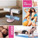Adjustable Sit Up Bar, Sit-up Floor Bar Self-Suction with 3 Gear Positions Abdominal Muscle Training Body Stretching Fitness Equipment for Home Work Travel - Image 8