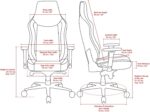 Arozzi Vernazza Soft Fabric Gaming Chair - Blue (PS4/PS5/Xbox One), large - Image 3