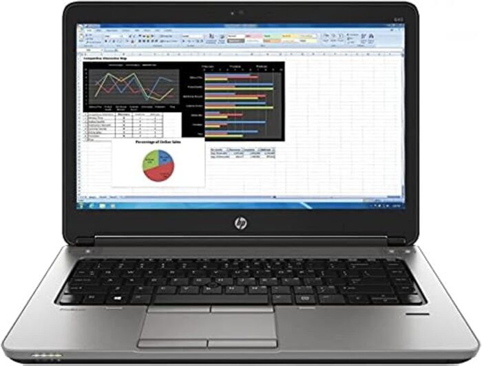 HP Probook 640 G2 Business Laptop, Intel Core i5-6300U CPU, 8GB DDR4 RAM, 256GB SSD Hard, 14 inch Display, Windows 10 (Renewed)