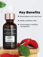 Revolution Beauty London Skincare 0.5% Retinol Serum with Rosehip Seed Oil, Face Serum To Even Skin Tone, Vegan & Cruelty-Free, 1.01fl.oz/30ml - Image 7