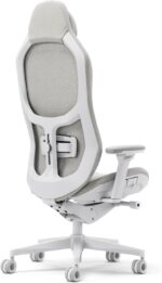 Fractal Design Refine Fabric Light Gaming Chair - Ergonomic Office Desk Chair Functionality with 4D Adjustable Armrests, High-Back Support, Lumbar Cushion, and Premium Fabric - Image 4