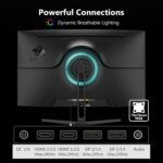 Z-EDGE 32-inch Curved Gaming Monitor - 16:9 Full HD 1920x1080, 240Hz High Refresh Rate, 1ms Ultra - Fast Response Time, Frameless, AMD FreeSync Premium - DisplayPort & HDMI Ports UG32P - Image 7