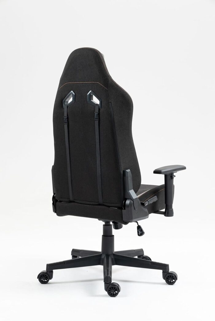 Porodo Gaming Chair with Fabric+PU+Sudede Covered form, Class4 100Mm Gas Lift and 2D - Image 6