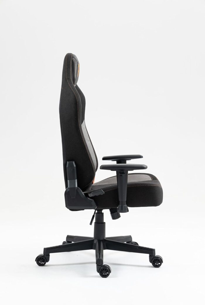 Porodo Gaming Chair with Fabric+PU+Sudede Covered form, Class4 100Mm Gas Lift and 2D - Image 2
