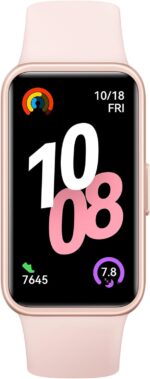 HUAWEI Band 10 Smart Watch, Metallic Design and Comfortable Wearing, Pro-level Sleep Analysis, Emotional Health Aid, 100 Workout Modes, Robust Battery Life, IOS and Android, Pink - Image 2