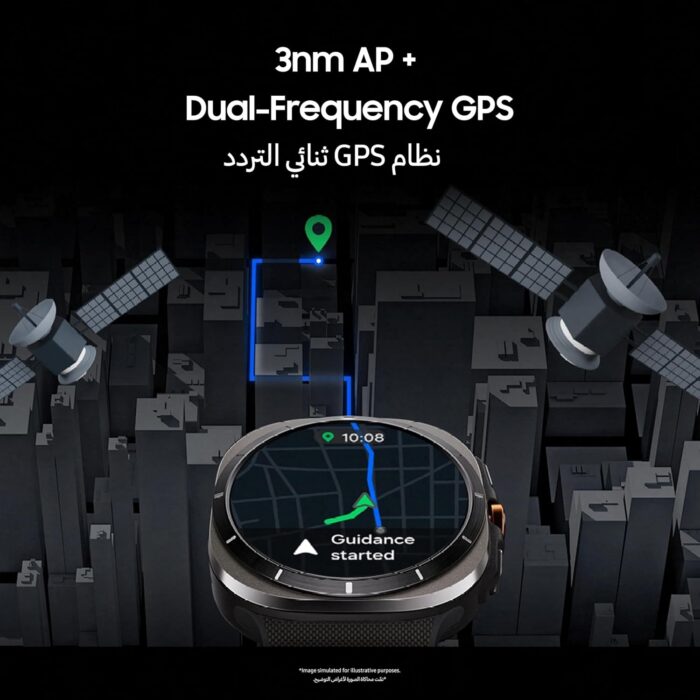 Samsung Galaxy Watch Ultra Smartwatch, Titanium White, 47mm, LTE, Health Monitoring, Fitness Tracker (UAE Version) - Image 4
