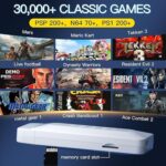 2024 Newest Retro Game Stick – 20,000+ Classic Video Games, 64GB Plug & Play Console with 52 Emulators, Dual 2.4GHz Wireless Controllers, 4K HDMI Output for TV - Image 5