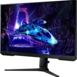 Samsung 27” Odyssey G30D Gaming Monitor, 180Hz refresh rate & 1ms response time(MPRT), AMD FreeSync, Eye Saver Mode & Less Screen Flickering, 3-sided Borderless design, Ergonomic Stand - LS27DG302EMXU - Image 2