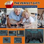 SHEPUDRUC Wireless Retro Handheld Game Console, Game Console Stick Built-in 20000+ Plug-and-Play Video Games, Equipped with 18 Simulators, 4K HDMI Output and Dual 2.4G Controller（50GB Memory Card） - Image 7