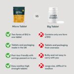 Vitamin B12 Tablets High Strength - 1 Year Supply (365 Tablets) - 1000mcg Dual Power B12 Vitamin Complex with Methylcobalamin & Adenosylcobalamin - Vegan Supplement - (Packaging Design May Vary) - Image 5