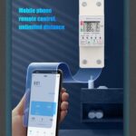 Cryfokt WiFi Smart Circuit Breaker, AC85-300V Multiple Protections Intuitive WiFi Remote Control Smart Energy Meter Switch 63A Real-time Display Smart Home - Image 4
