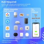 Matter Smart Light Switch, Smart WiFi Light Switches Compatible with Apple Home/Google Home/Alexa/Siri,2.4G Only, Neutral Wire Needed (3 Gang, White) - Image 2