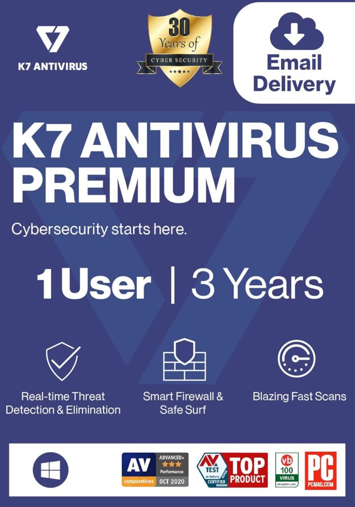 K7 Antivirus Premium 2025 |1 User, 3 Years | Antivirus, Internet Protection, Web CAM Protection for Windows Laptop or PC - Image 6