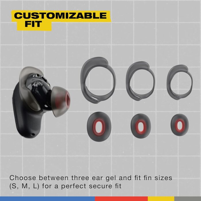 Skullcandy Method 360 ANC Wireless Earbuds, Sound by Bose, Bluetooth Headphones, Premium Noise Cancelling, Up to 40 Hrs Battery, Sweat and Water Resistant, Microphone for iPhone, Android - Primer Tan - Image 11