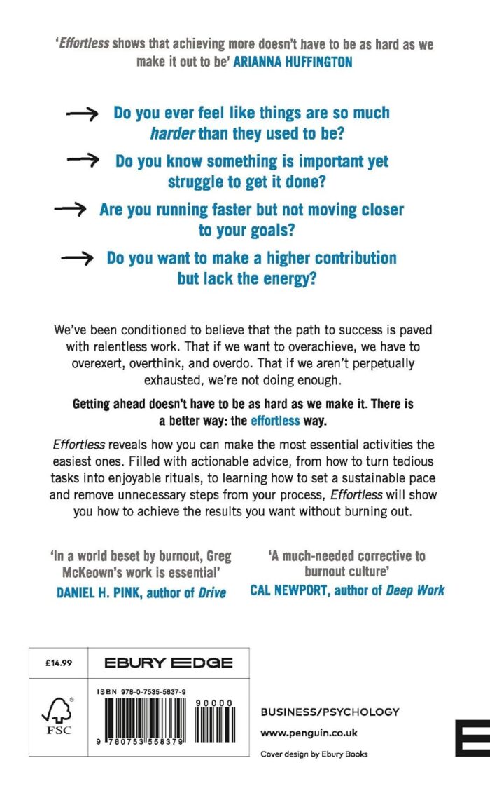 Effortless: Make It Easier to Do What Matters Most: The Instant New York Times Bestseller - Image 2