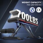 PASYOU Adjustable Weight Bench, Full Body Workout Strength Training Bench Press Foldable Incline Decline Bench Sit Up Exercise Equipment for Home Gym PA300/PA400/PA500 - Image 2