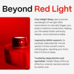 Helight Red Light Therapy Sleep Device – Patented & Award Winning 630nm Pure Red Light Lamp Sleep Aid to Support Deep Relaxation – Red Light for Sleep Lamp Backed by Science for Adults & Kids - Image 2