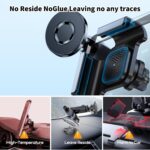 Exrp for Tesla Phone Mount, MagSafe Strongest Magnet Power Magnetic Car Phone Holder Mount for Tesla 3/Y Accessories Fits for All iPhone & Android Phones - with Magnetic Ring - Image 3