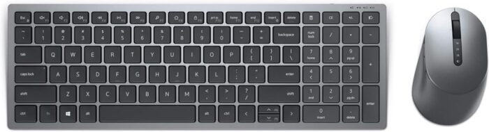 Dell KM7120W Multi-Device Bluetooth & Wireless Keyboard and Mouse Qwerty -Titan Gray (Arabic-English) - Image 3