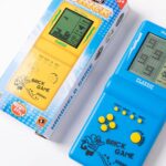 Nbguigdstr Brick Game Console, Retro Handheld Game Console,Tank/Racing/Building Block Game,3.5-inch Large Screen,Built-in 23 Games(Blue) - Image 7