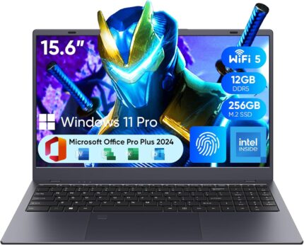 Coolby – Windows 11 15.6 inch Notebook, 16GB RAM/1TB NVMe SSD, 1920×1080 IPS Display, Intel N100 Quad-Core Laptop, Compatible with WiFi 6, BT, RJ45