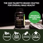 Havasu Nutrition Gluten Free Non-GMO Saw Palmetto Supplement for Prostate Health - 100 Capsules - Image 8