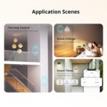 NALACAL Smart Light Switch (2 Way), Works with Alexa, Smartthings Hub, Google Home and Zbbridge-P, Hub Required, No Neutral Required, Turn On/Off Your Light By Voice Command - Image 2