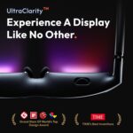 VITURE Pro XR/AR Glasses, 135" 120Hz 1000Nits Display, Harman Audio, Myopia Adjustments, Electrochromic Film, for iPhone 16/15/Android/Mac/PC/Steam Deck,First-ever Immersive XR Experience for Switch 2 - Image 3