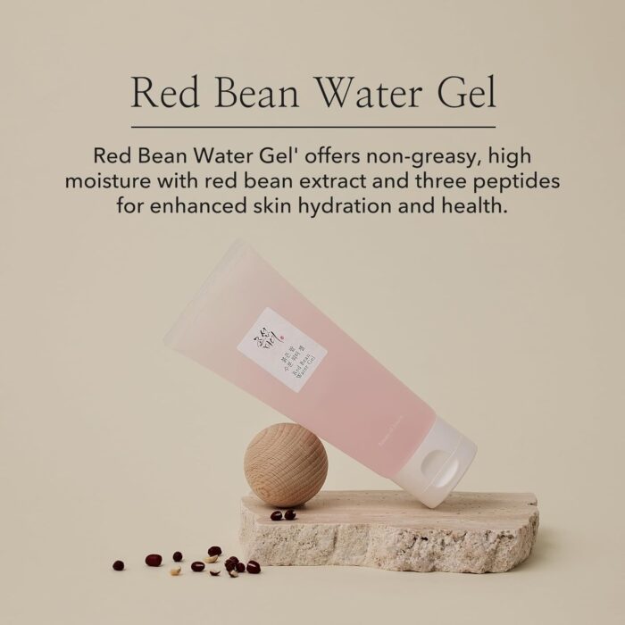 Beauty of Joseon Red Bean Water Gel Hydrating Peptide Hydro Boost Moisturizer for Acne Prone Dry Skin, Korean Skin Care for Men and Women, 100ml, 3.38 fl.oz - Image 2