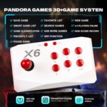 NALACAL Classic Retro Gaming Console, Plug and Play Video Game, Wireless ArcadeStick Controllers Built in 20000+ Games, 4K HD HDMI Output, 15 Classic Emulators, with Dual 2.4G Wireless Controlle - Image 2