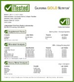 California Gold Nutrition, Hydrolyzed Marine Collagen Peptides, Unflavored, 7.05 oz (200 g) - Image 4
