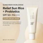 Beauty of Joseon Relief Sun Rice Probiotics SPF 50+ PA++++ Korean Sunscreen sunblock for Face Daily Sunscreen for Men Women Skincare 50ml - Image 2