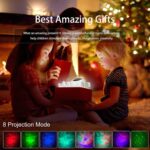HJB VISSO Star Projector Night Light with Timer, Remote Control and 360°Adjustable Design, Astronaut Nebula Galaxy Night Light Projector for Children Adults Baby Bedroom, Party Room and Game Room - Image 7