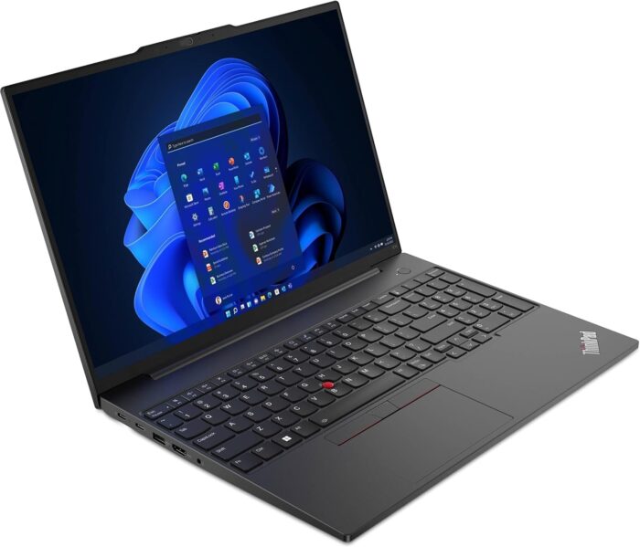 Lenovo ThinkPad E16 Business Laptop (16" FHD+ Anti-Glare, Intel 13th Gen 10-Core i7-1355U, 40GB RAM, 1TB SSD), Backlit, Fingerprint, IST Hub, FHD Webcam, Ethernet, Wi-Fi 6, Win 11 Pro, Black - Image 4