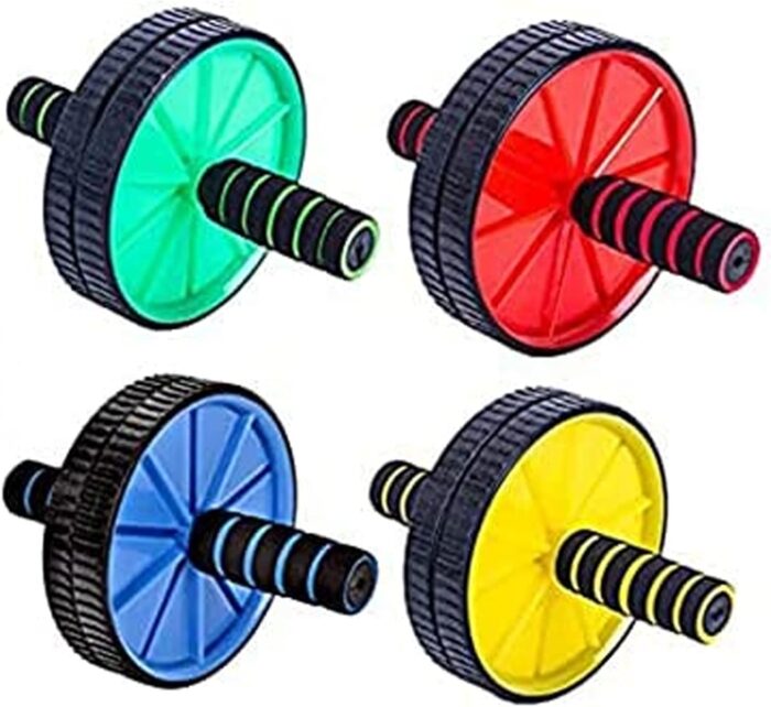 Sulfar Fitness Equipment/Sporting Goods/Ab Wheel Power Roller,Twowheel Hand Pusher Yellow, Ab Roller - Image 6