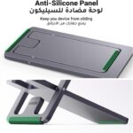 UGREEN Cell Phone Stand Portable Mobile Stand Adjustable iPhone Holder for Desk Foldable Adjustable Viewing Angle Stable Alloy Metal Mobile Holder Fit for All Phones iPhone 16 Pro Max S25 Ultra - Image 3