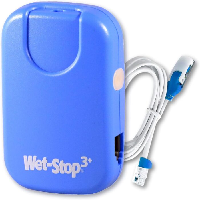 Wet-Stop 3 Bedwetting Alarm (BLUE) 6 Alarms & Vibration, Enuresis Alarm, Incontinence, Potty Training