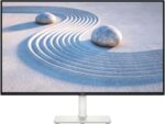 Dell S2725H 27" Full HD (1920x1080) Monitor, 100Hz, IPS, 4ms, 99% sRGB, Built-in Speakers, Ultra-thin Bezel, 2x HDMI, 3 Year Warranty, White