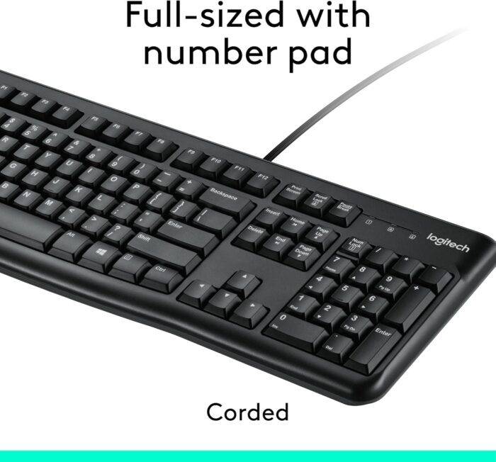 Logitech Desktop MK120 Mouse and keyboard Combo - Image 4