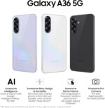 Samsung Galaxy A36 5G (Awesome Black, 8GB, 256GB) | Awesome Intelligence - AI Smartphone: Circle to Search, My Filter, Object Eraser | 4nm Snapdragon Processor | Flagship Grade Selfie Camera- - Image 2